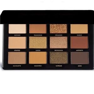 Artist Couture Warm Brown & Gold 12-Pan Eyeshadow Palette
